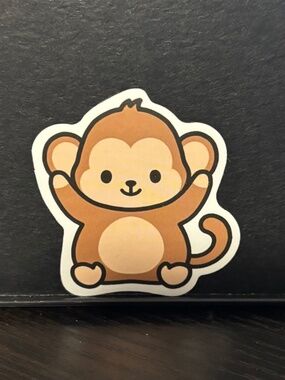 Monkey Sticker
